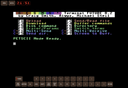 The CCGMS terminal program running on the game's emulated Commodore 64